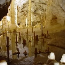 Interno delle Grotte di Frasassi