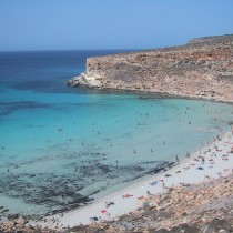 Il mare di Lampedusa